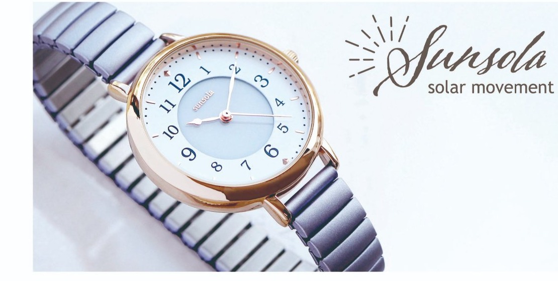 ソーラーウォッチ Sunsola solar movement